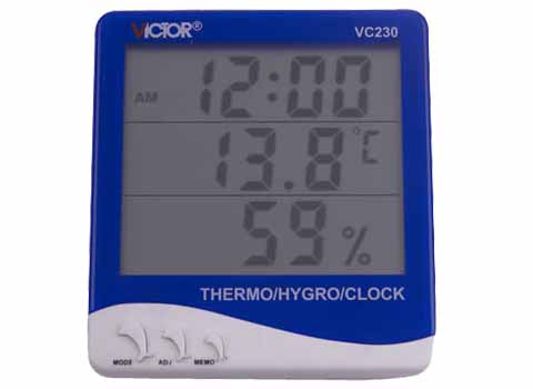 数字温湿度表VC230